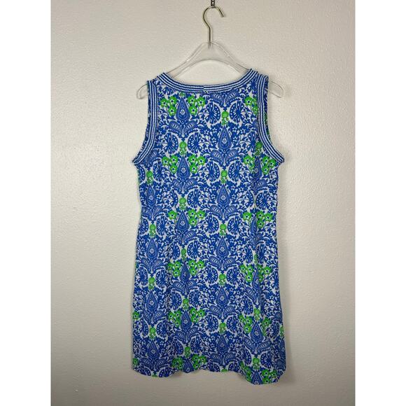Gretchen Scott NWT Shift Dress East India Print Sz Medium Preppy Coastal - Picture 6 of 6